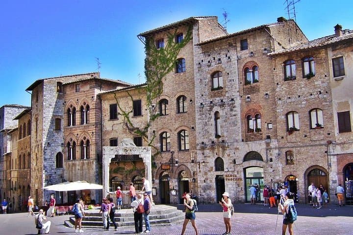 Florenz: Siena & San Gimignano mit Abendessen in einem Boutique-Weingut