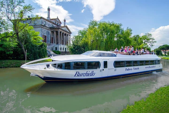 Crucero en barco Burchiello por la Riviera del Brenta de un día completo desde Venecia a Padua