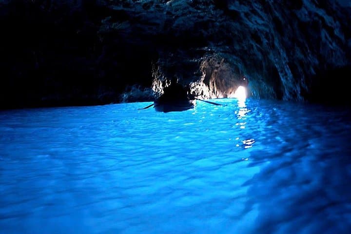 Île de Capri et Grotte Bleue depuis Sorrente ou Positano ou Amalfi ou Salerne