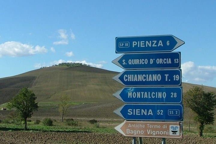 Montepulciano, Montalcino, Pienza von Florenz