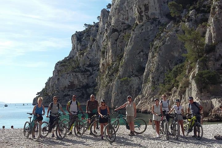 Tour in Bicicletta Elettrica di Mezza Giornata a Cassis