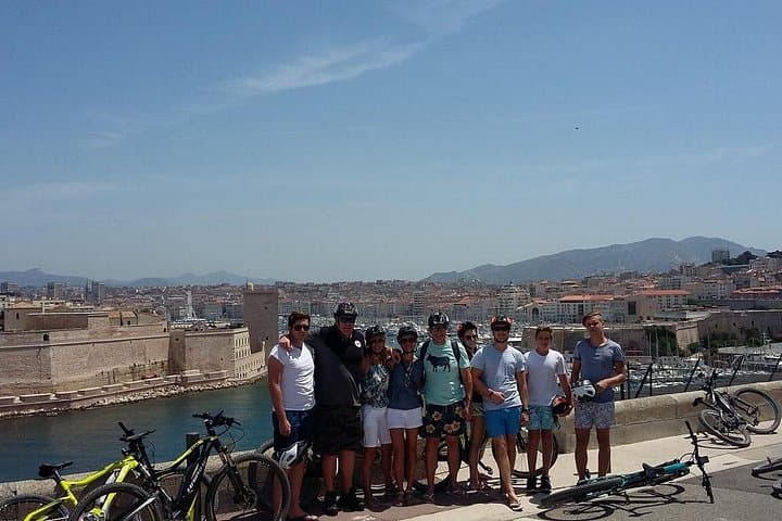 Marseille ciudad: fácil tour en ebike por la costa