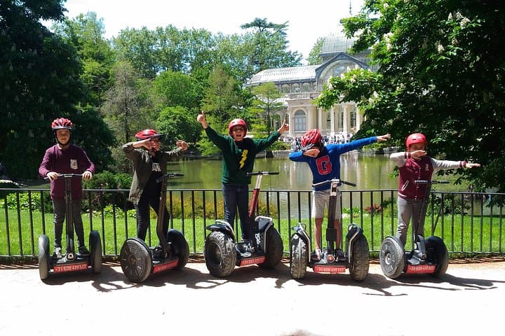 Visite en Segway du parc du Retiro à Madrid