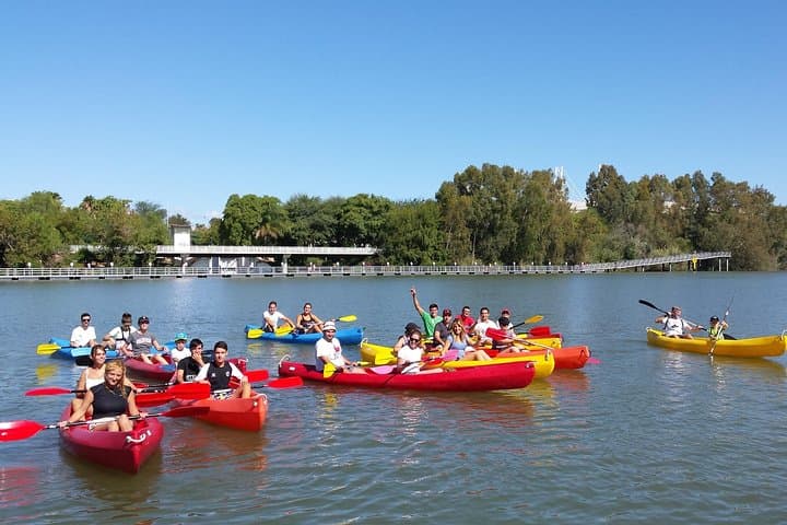 Tour in kayak di 2 ore a Siviglia sul fiume Guadalquivir — foto 2