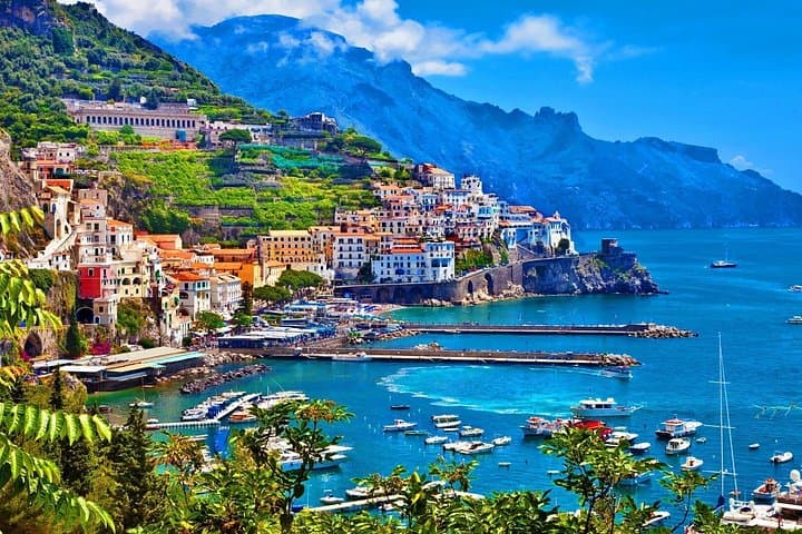 Excursion d'une journée à Pompéi et sur la Côte Amalfitaine au départ de Naples
