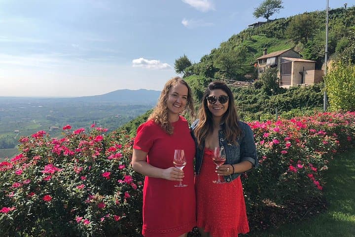 Ein Funken spritziger Tag in den Prosecco-Hügeln von Venedig — Foto 2