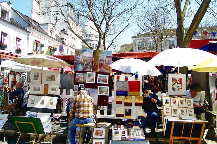 Geführte Wanderung durch das Montmartre-Viertel und die Sacre Coeur — Foto 1