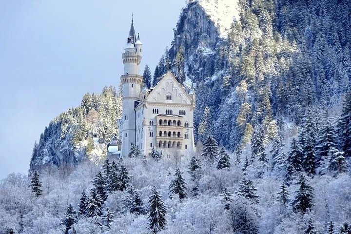 Tour del Castello di Neuschwanstein e Mercato di Natale di Monaco
