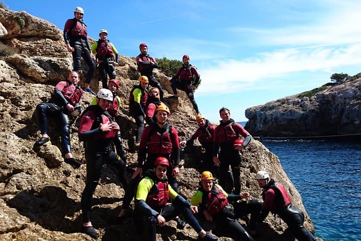 Coasteering en el sur de Mallorca con traslados