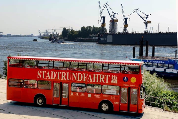 Tour de Observación en Autobús Rojo de Dos Pisos en Hamburgo — foto 3