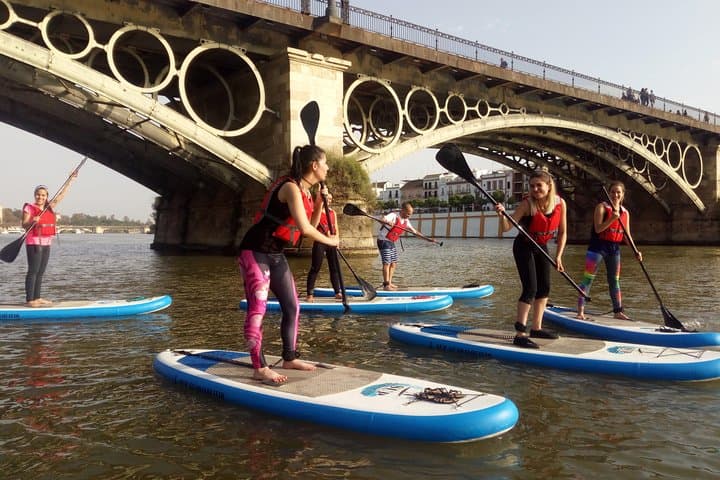 Paddle Surf a Siviglia nel fiume Guadalquivir — foto 2
