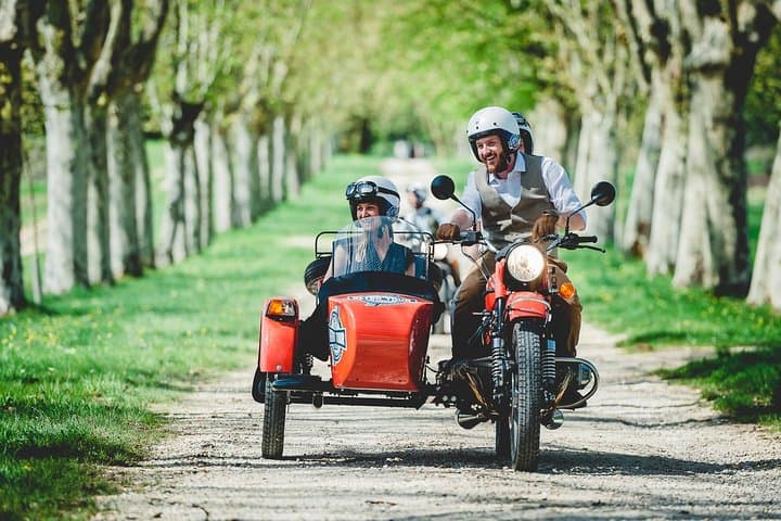 Ein Tag in Saint-Emilion im Beiwagen — Foto 2