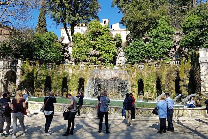 Excursión de un día completo a las Villas de Tivoli desde Roma con almuerzo