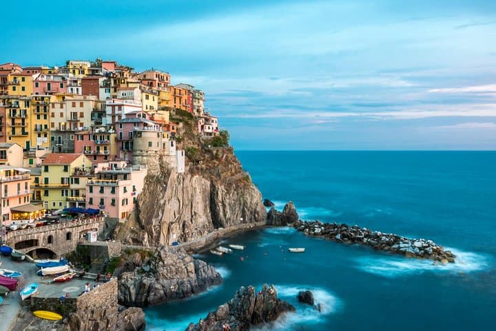 Excursion d'une journée aux Cinque Terre avec croisière au départ de Milan