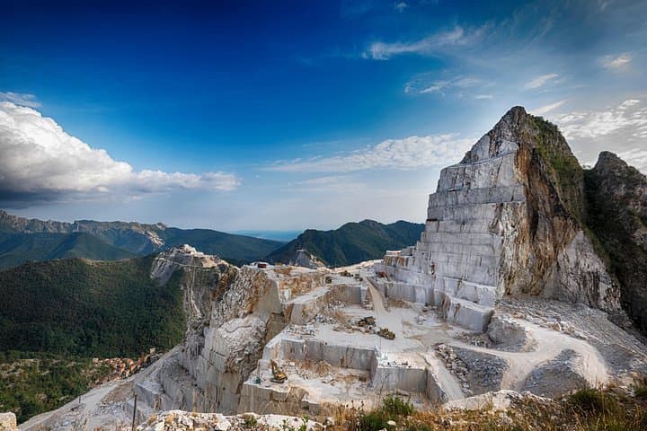 Visite des carrières de marbre de Carrara en Land Rover — photo 3