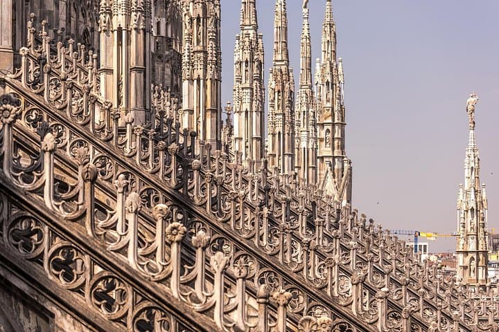 Tour guidato della terrazza panoramica del Duomo di Milano — foto 3