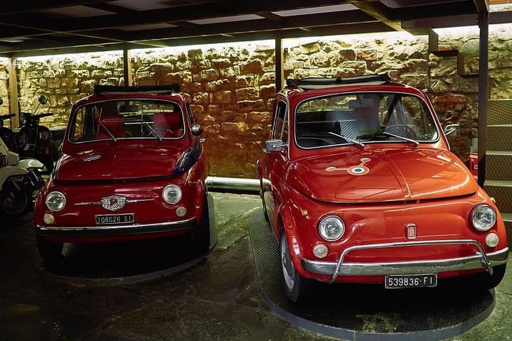 Florenz Vintage Fiat 500 Tour: Toskana, Essen & Chianti Wein