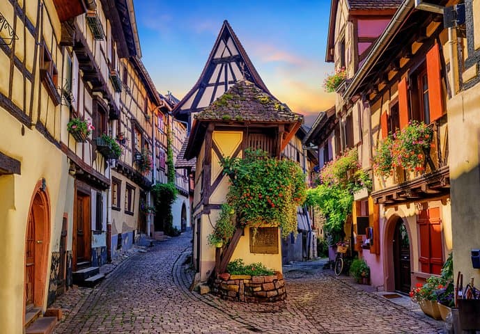 Colmar, Mittelalterliches Dorf &amp; Schloss Kleingruppentour ab Straßburg — Foto 3