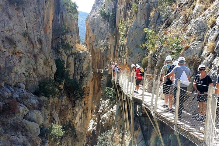 Caminito del Rey: Tour di Trekking Guidato con Biglietto e Casco
