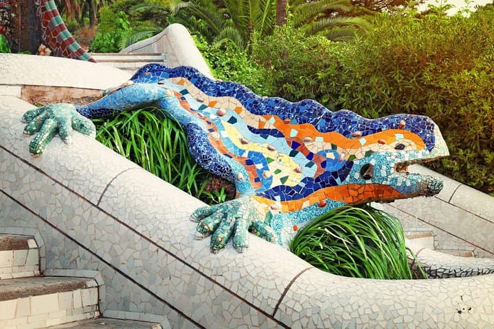 Geführte private Tour durch den Park Güell — Foto 4