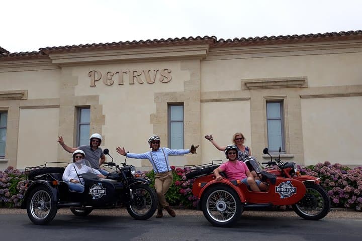 Ein Tag in Saint-Emilion im Beiwagen — Foto 5