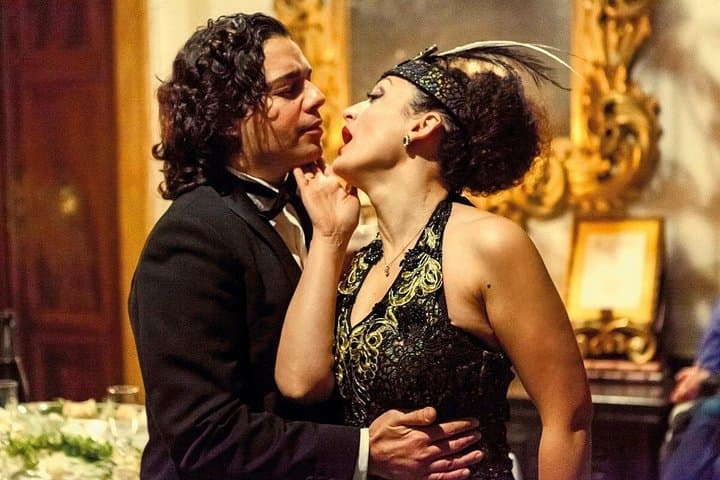 Musica a Palazzo 'Reisende Oper' Aufführung in Venedig — Foto 4