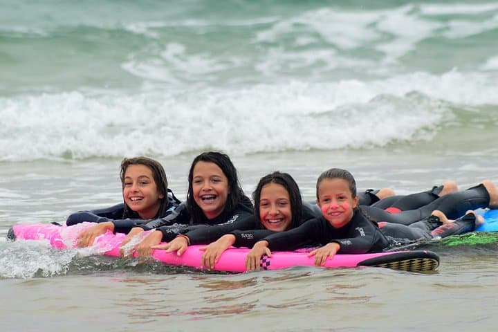 Curso de surf para niños 1 día