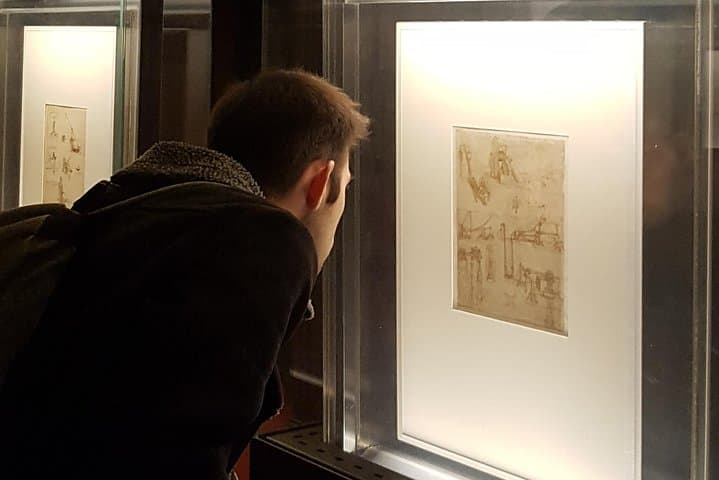 Ingresso alla Pinacoteca Ambrosiana e al Codex Atlanticus di da Vinci a Milano