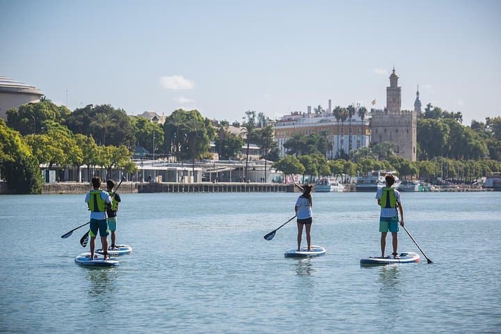 Tour de Paddle Surf sur le Guadalquivir à Séville