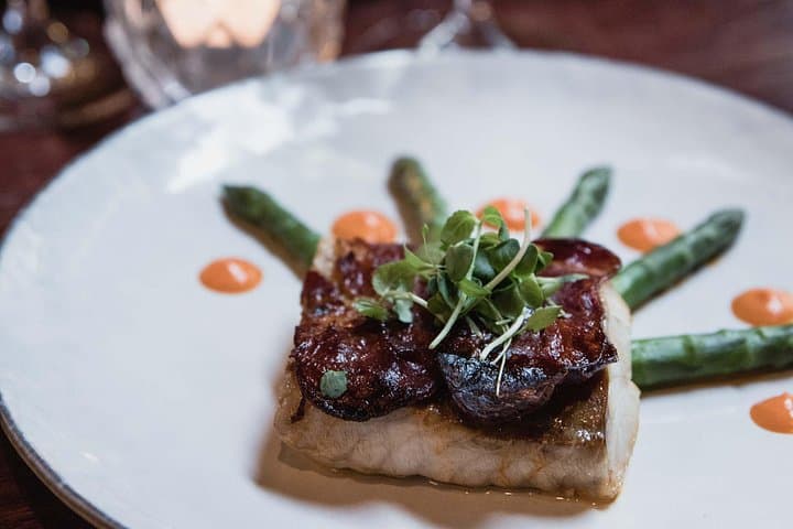 Französische Gourmetküche: Abendessen und Weinbegleitung — Foto 4
