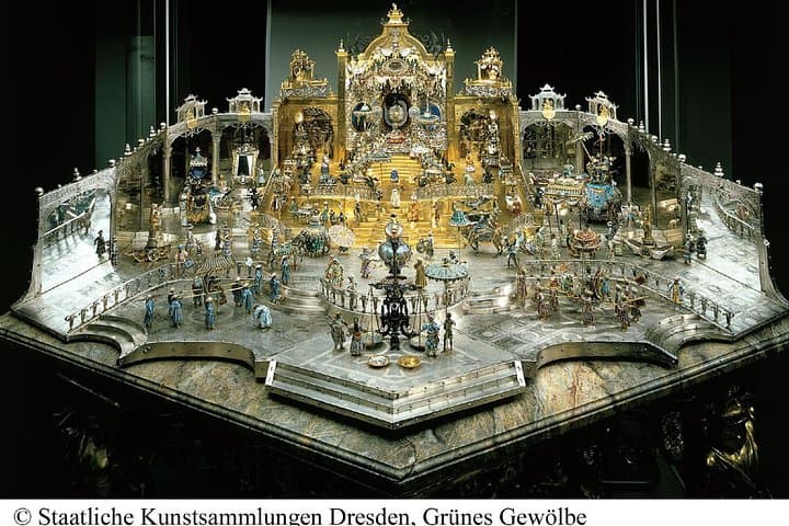Schlossführung mit neuen grünen Gewölben in Dresden — Foto 4
