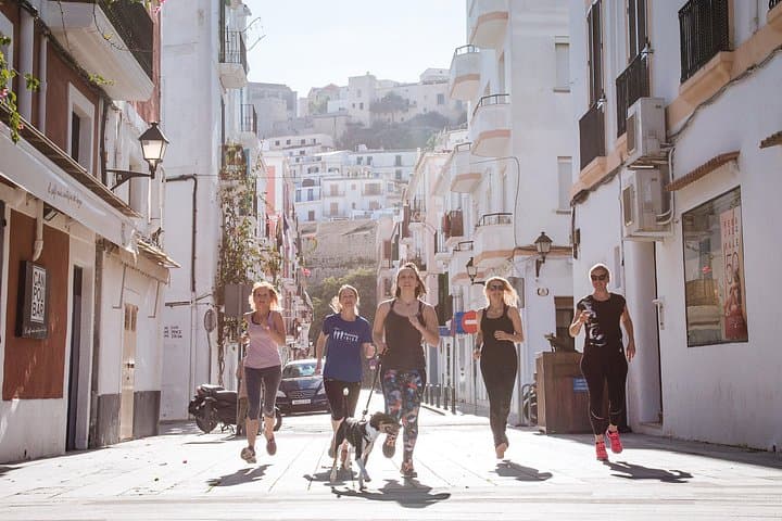 Vollständige Lauf-Tour durch Ibiza-Stadt