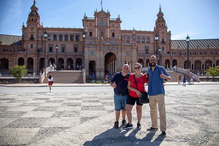 Visite à pied dans la zone monumentale et historique de Séville