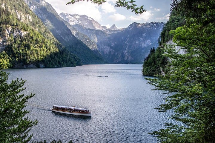 Königssee Bootsfahrt und Berchtesgadener Salzbergwerk Tour