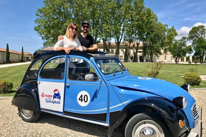 Private Médoc 4,5-Stunden-Weintour in einem Citroën 2CV ab Bordeaux — Foto 4