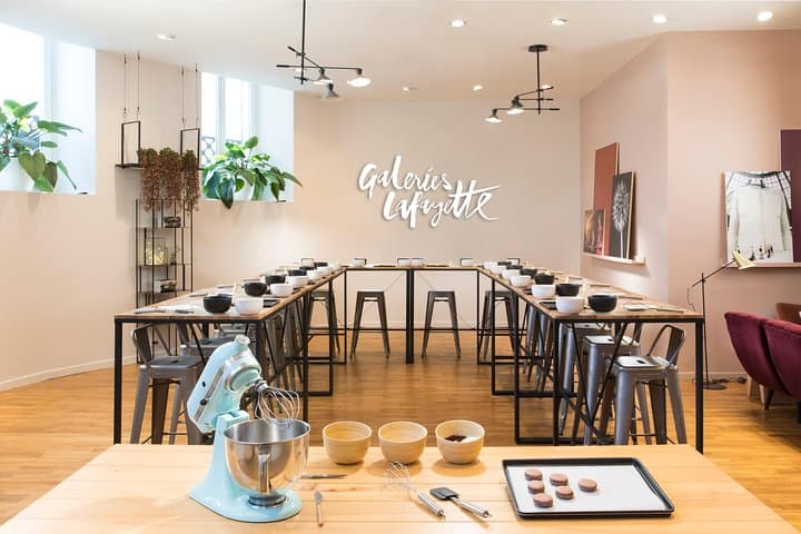 Clase de repostería de macarons en Galeries Lafayette París — foto 1