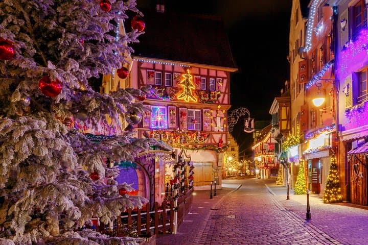 Excursion d'une journée aux marchés de Noël d'Alsace au départ de Strasbourg