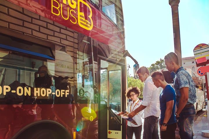 Rom Big Bus Hop-on Hop-off Sightseeing Tour im offenen Oberdeck — Foto 5