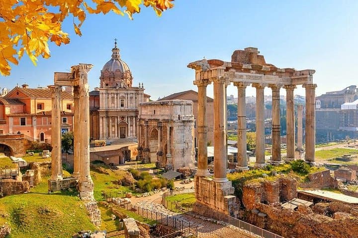 Geführte Gruppentour durch das Kolosseum, das Forum Romanum & den Palatin