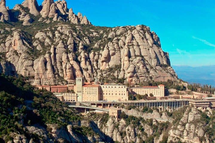 Visite de Barcelone au Monastère de Montserrat
