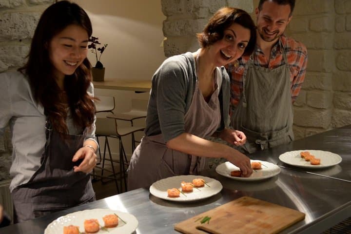 Clase de cocina nocturna en París con visita al mercado — foto 4