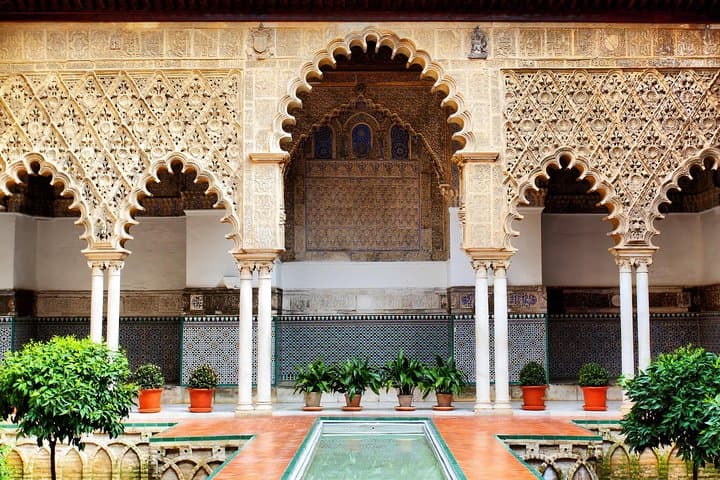 Kleingruppenführung durch den Alcázar von Sevilla