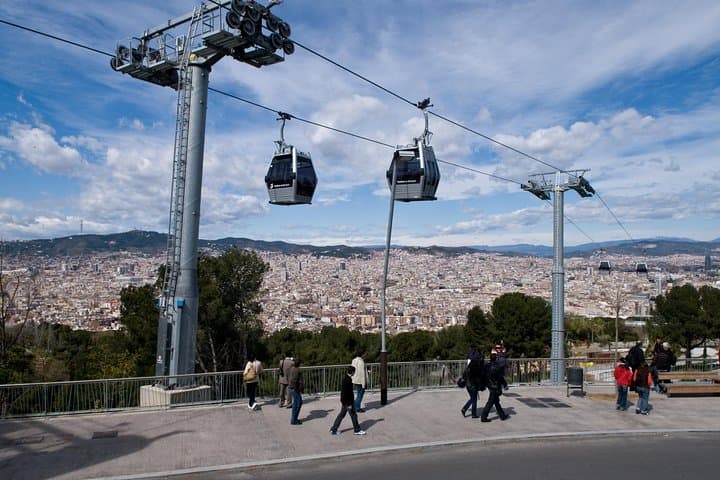 Biglietto di ingresso per la Funivia di Montjuïc, Barcellona