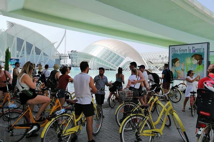 Fahrradverleih in Valencia — Foto 4