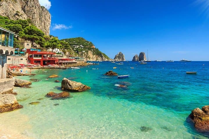 Kleingruppentour nach Capri & Blaue Grotte von Neapel und Sorrent