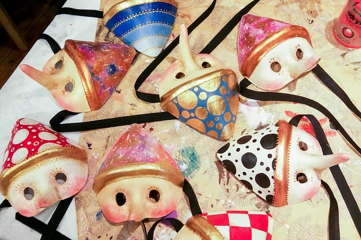 Atelier de fabrication de masques à Venise — photo 4