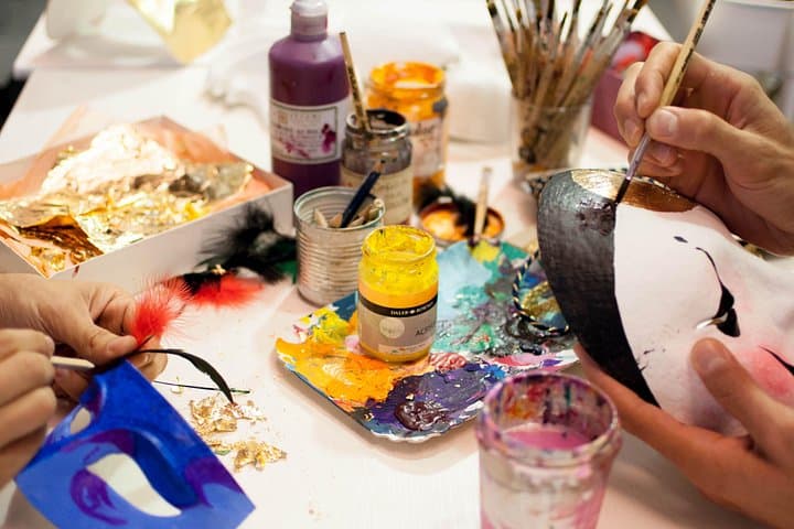Atelier de fabrication de masques à Venise — photo 3