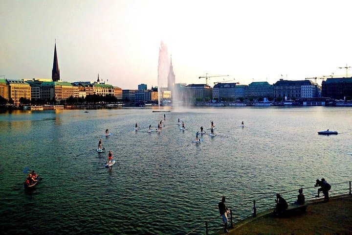 Tour en bicicleta por el Outer Alster en Hamburgo — foto 2