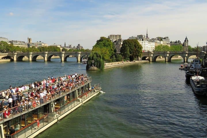 Seine-Flusskreuzfahrt &amp; Französisches Crêpe-Verkosten am Eiffelturm — Foto 4