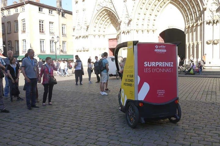 Búsqueda del tesoro en un tour en pedicab por Lyon — foto 5